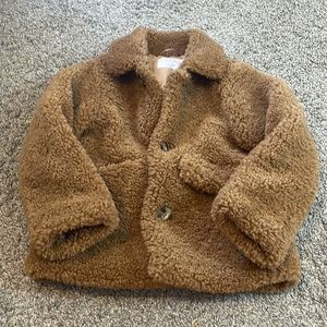 Zara Girls Teddy Jacket